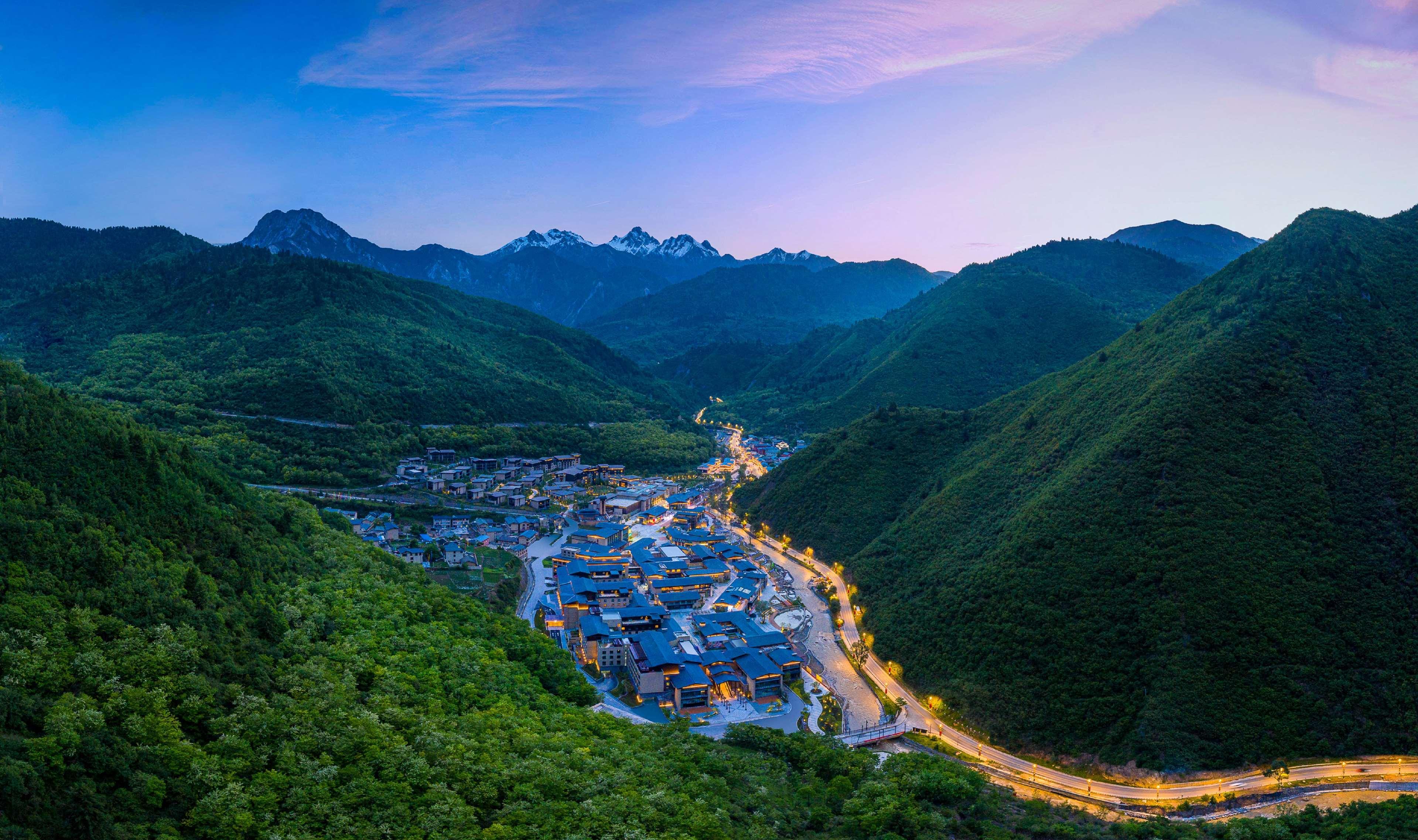 Hilton Jiuzhaigou Resort Zhangzha Town Exterior foto